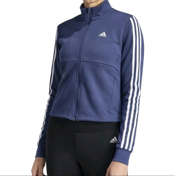 adidas Tops - Women's adidas AEROREADY Training Essentials 3-Stripes Track Jacket Medium Gym